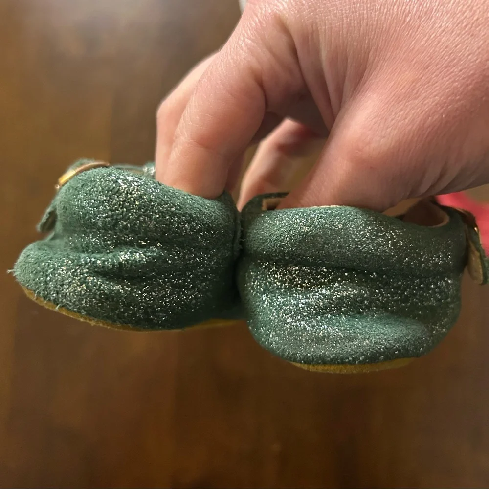 Monkey Feet Leather Baby Shoes Bundle Size 6-12M Ballet Sneaker Boots & T Strap - Picture 15 of 16